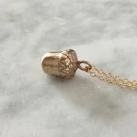 Mimosa Handcrafted JEWELRY Mimosa Acorn Necklace