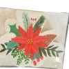Wanderlust By Abby NEW Poinsettia Shaped Napkins