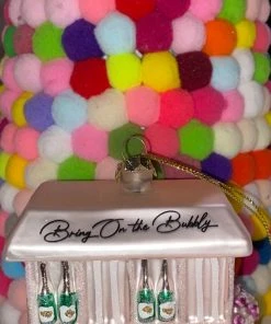 Wanderlust By Abby Bubbly Cart Ornament