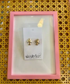 Wanderlust By Abby Mushroom Studs