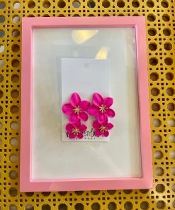 Wanderlust By Abby NEW Gold Bud Flower Dangles