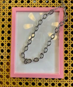 Wanderlust By Abby NEW Oval Chain Necklace