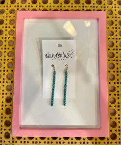 Wanderlust By Abby NEW Straight Beaded Dangles