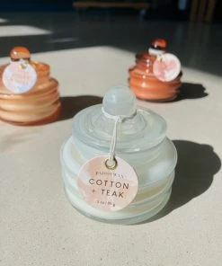 Wanderlust By Abby NEW Baby Bubble Glass Candles