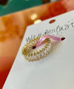 Wanderlust By Abby Dainty Glam Ring NEW