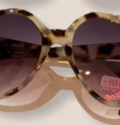 Wanderlust By Abby Blue Gem Heart Sunnies NEW