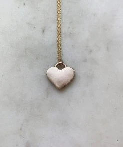 Mimosa Handcrafted Mimosa Live Out Love Heart Necklace NEW