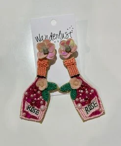 Wanderlust By Abby Rosé Earrings NEW
