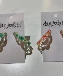 Wanderlust By Abby Floral Hoops NEW