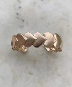 Mimosa Handcrafted Mimosa Heart To Heart Cuff