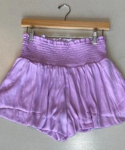 Wanderlust By Abby Flowy Smocked Waist Shorts