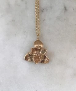 Mimosa Handcrafted Mimosa Iris Necklace