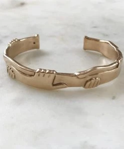 Mimosa Handcrafted Mimosa One Human Family Cuff NEW