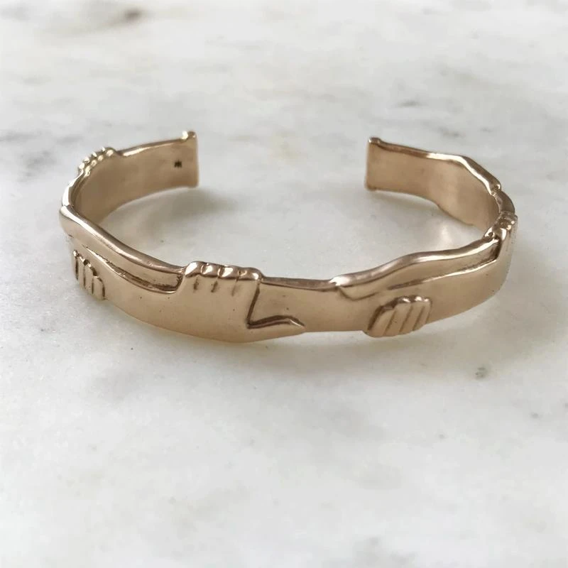Mimosa Handcrafted Mimosa One Human Family Cuff NEW 3 Mimosa Handcrafted Mimosa One Human Family Cuff NEW
