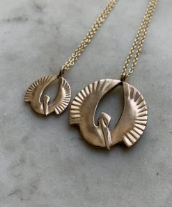 Mimosa Handcrafted Pelican Rising Pendants NEW