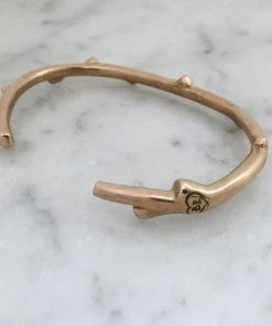 Mimosa Handcrafted Mimosa Red Stick Love Cuff Bangle JEWELRY