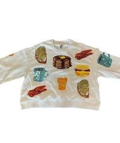 Queen Of Sparkles QOS Queen Of Breakfast Sweatshirt