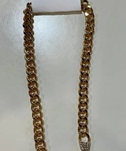 Wanderlust By Abby Gold Snake Hook Necklace