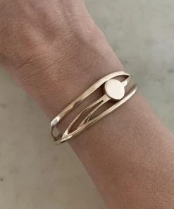 Mimosa Handcrafted Apricus Cuff NEW 5 Mimosa Handcrafted Apricus Cuff NEW