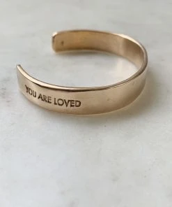 Mimosa Handcrafted NEW Mimosa You Are Loved Cuff