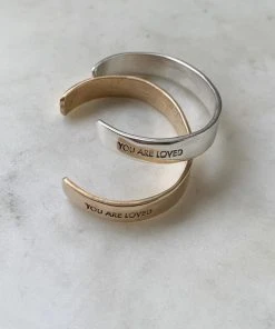 Mimosa Handcrafted NEW Mimosa You Are Loved Cuff
