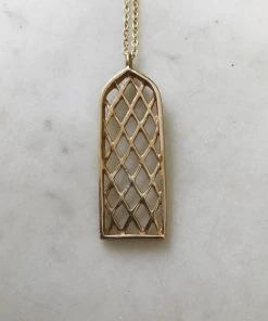 Mimosa Handcrafted Mimosa Window Necklace