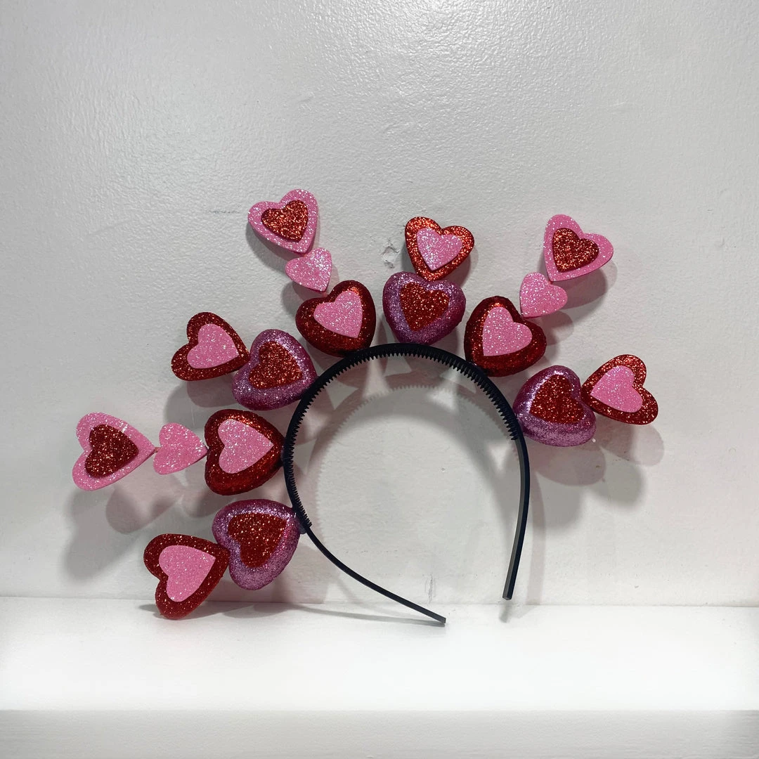 Wanderlust By Abby Valentine's Day Heart Headpiece NEW 3 Wanderlust By Abby Valentine's Day Heart Headpiece NEW