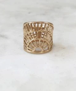 Mimosa Handcrafted Shimmering Sun Ring JEWELRY