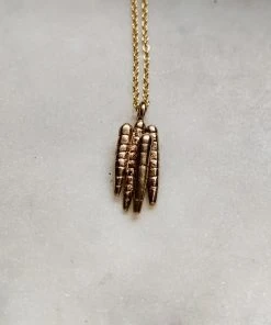 Mimosa Handcrafted Carrots Necklace