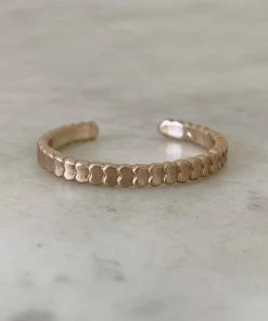 NEW Mimosa Handcrafted Mini Petite Heart To Heart Cuff