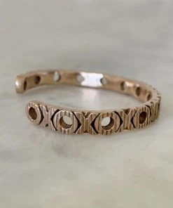 Mimosa Handcrafted XOXO Cuff NEW