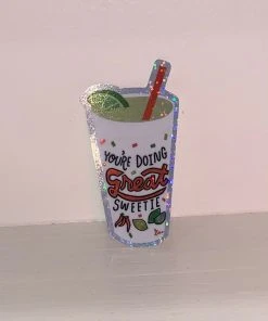 Wanderlust By Abby Margarita Sticker NEW