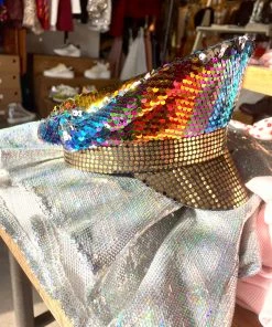 Wanderlust By Abby Mardi Gras Caps NEW