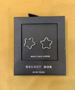 Wanderlust By Abby NEW Silver Star Stud Earrings