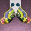 Wanderlust By Abby Multi Color Butterfly Earrings NEW