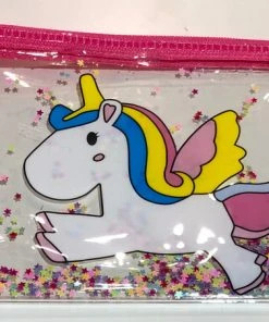Wanderlust By Abby NEW Unicorn Clear Bag