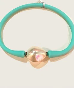 Wanderlust By Abby Rubber Pearl Bracelets