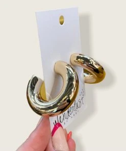 Wanderlust By Abby Super Chunky Hoops