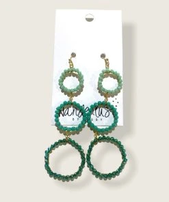 Wanderlust By Abby Beaded Circle Dangles