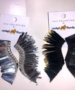 Wanderlust By Abby NEW Feather Fashion Earrings
