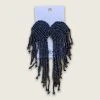 Wanderlust By Abby NEW Charcoal Rainbow Tassels