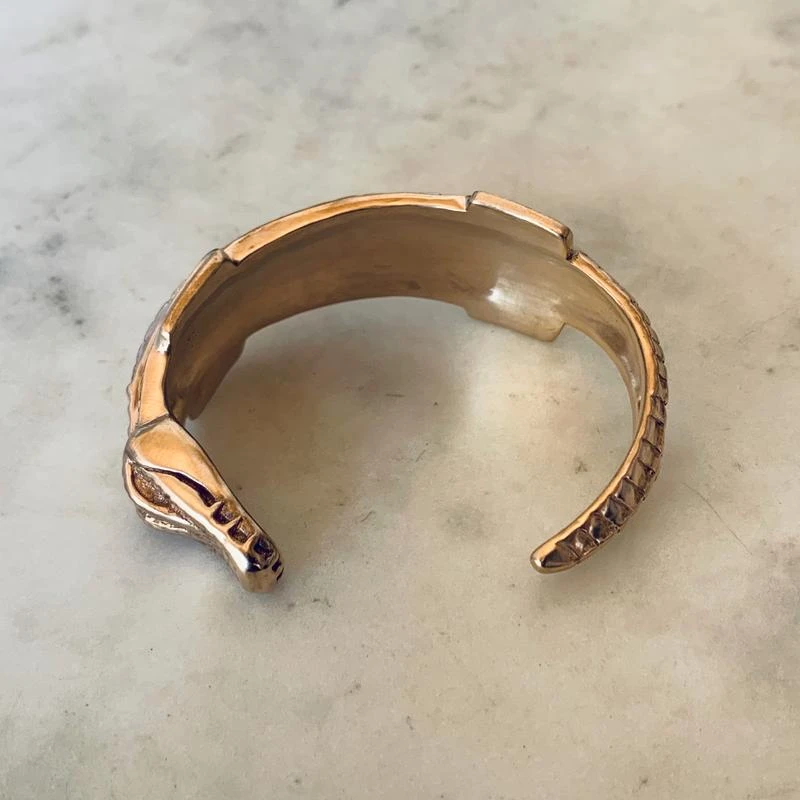 Mimosa Handcrafted NEW Mimosa Alligator Bracelet 4 Mimosa Handcrafted NEW Mimosa Alligator Bracelet