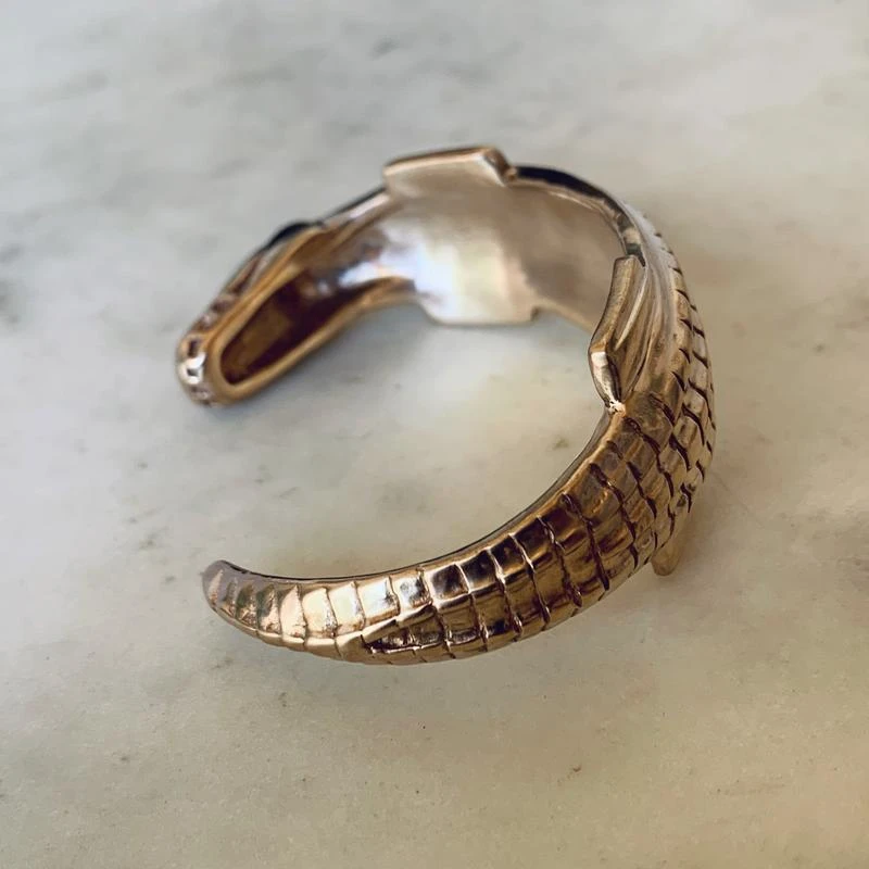 Mimosa Handcrafted NEW Mimosa Alligator Bracelet 7 Mimosa Handcrafted NEW Mimosa Alligator Bracelet