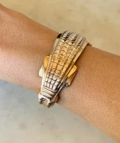 Mimosa Handcrafted NEW Mimosa Alligator Bracelet 18 Mimosa Handcrafted NEW Mimosa Alligator Bracelet