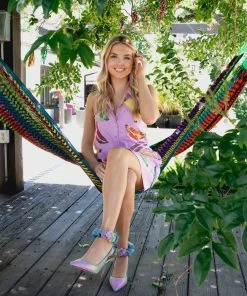 Wanderlust By Abby QOS Sequin Banana Dress