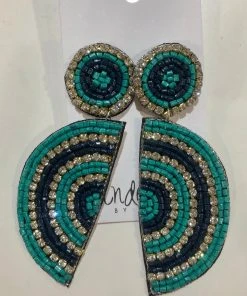 Wanderlust By Abby Half-Circle Dangles