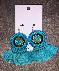 Wanderlust By Abby Turquoise Beaded Dangle