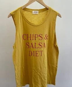Wanderlust By Abby "Chips & Salsa Diet" Tee NEW