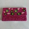 Wanderlust By Abby Champagne Beaded Purse NEW