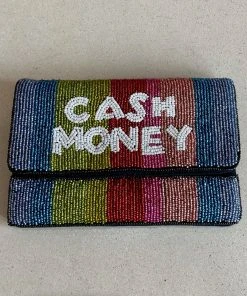 Wanderlust By Abby NEW Cash Money Mini Beaded Purse